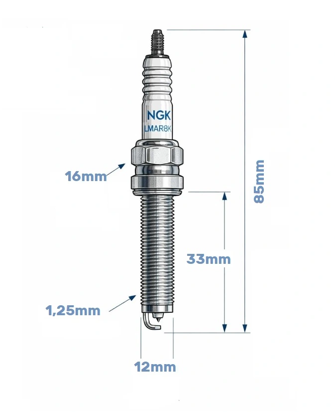 BUJIA LDK7RAI TORCH