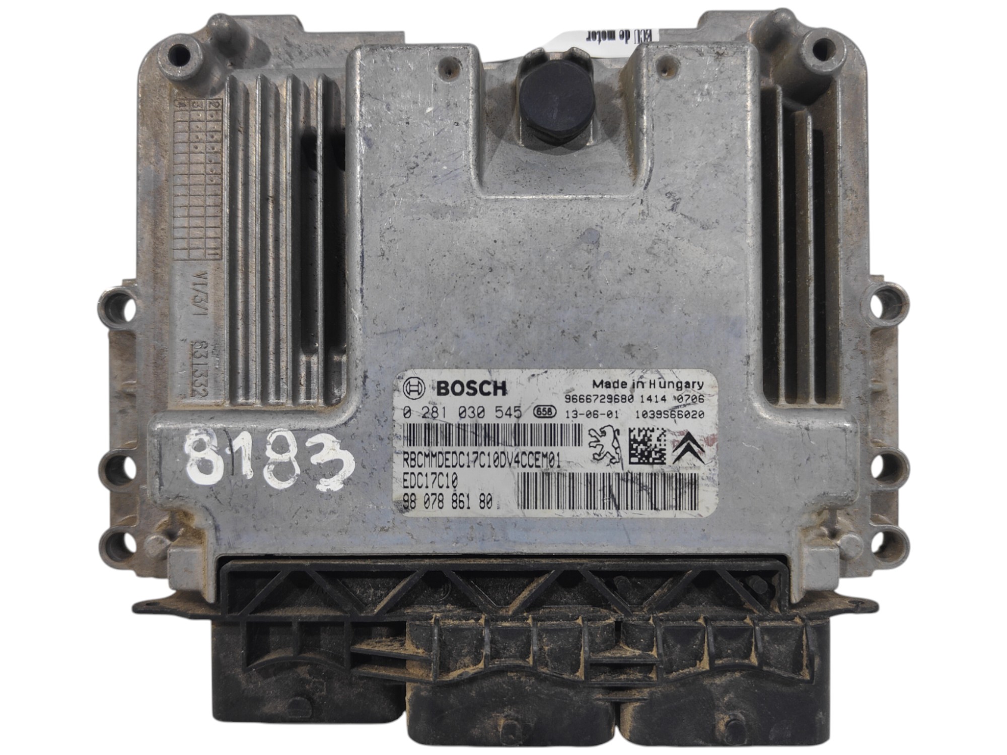 ECU de motor Peugeot Citroen 1.4 HDI , Ref: 8183-K3B1