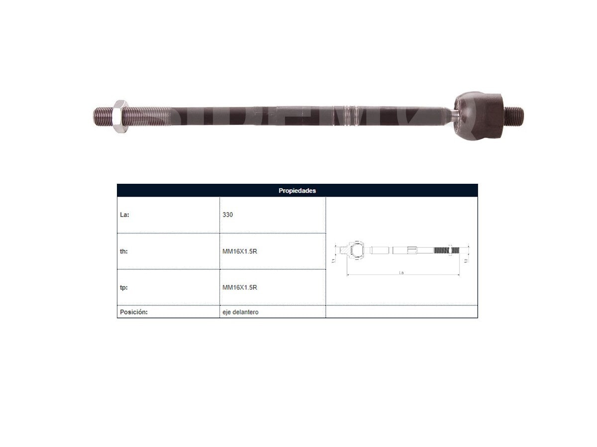 Mate Volks Tiguan Allspace/Tiguan 17-25 Der/Izq