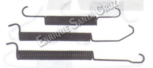 Kit de resortes de freno