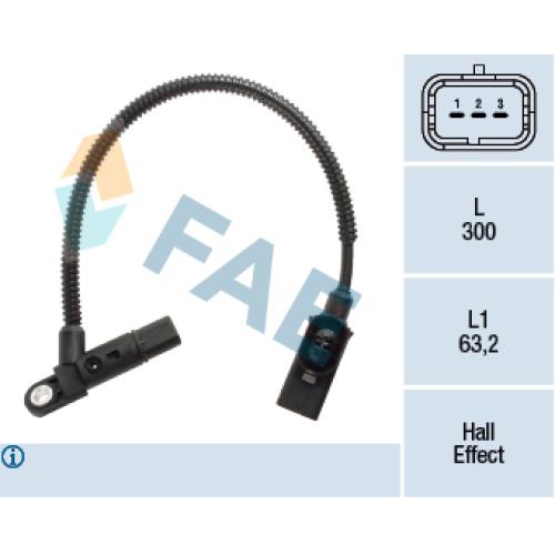 SENSOR POSICION ARBOL LEVAS PEUG. CITR. ELYSEE BERLINGO 1.6HDI 1920QZ-9664430980-FEBI 103818