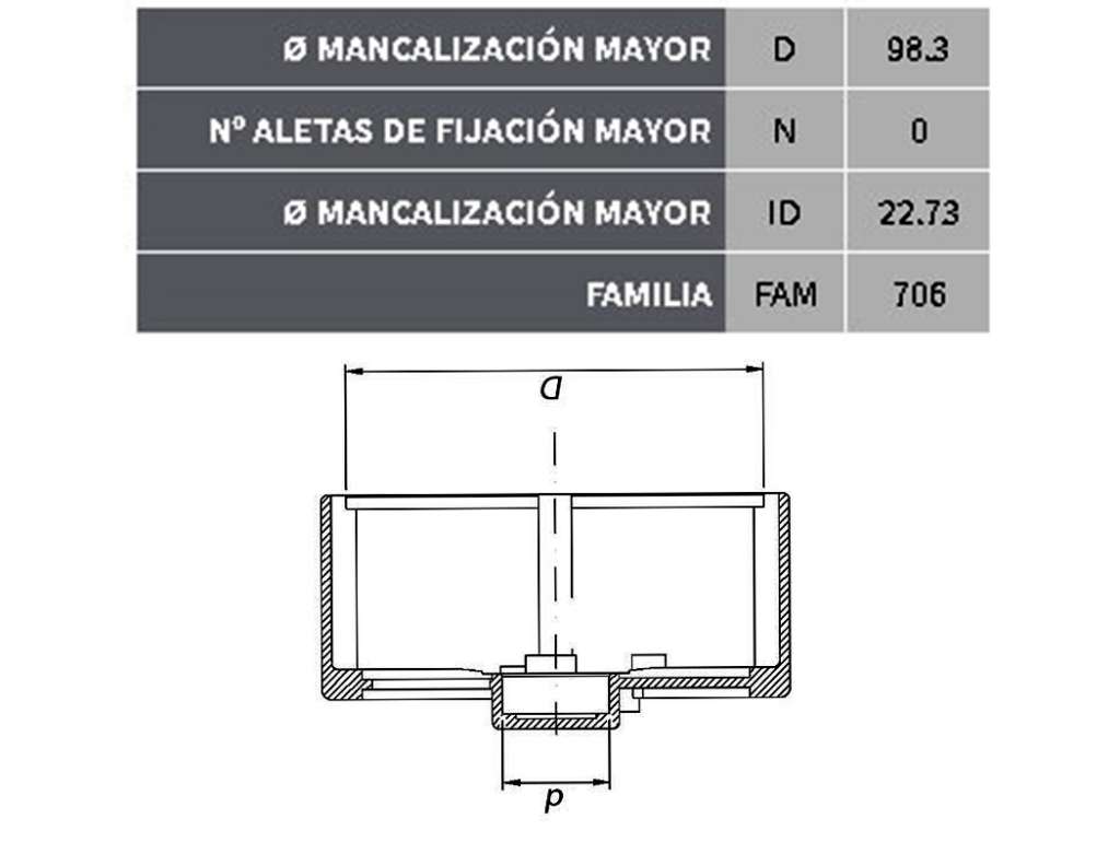 TAPA DINAMO BOSCH VW FUSCA/ETC. L/RUL