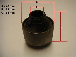 BUJE BASTIDOR INF TOYOTA COROLLA 97 (GDE) JAPON