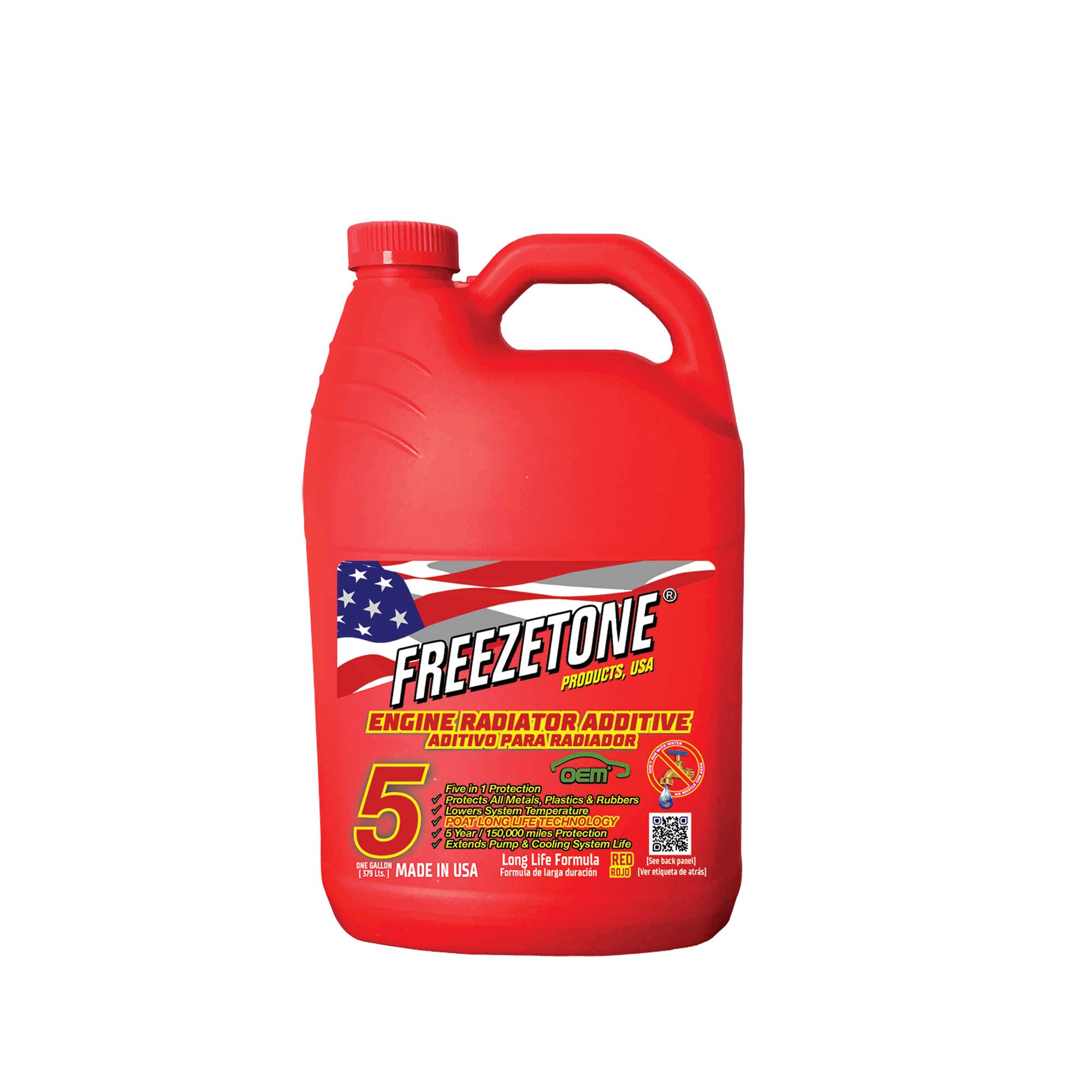 ADITIVO FREEZETONE REFRIGERANTE ROJO GALON 3.785LT