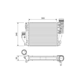 INTERCOOLER CIT-PEU JUMPY III / EXPERT III 1.6HDI