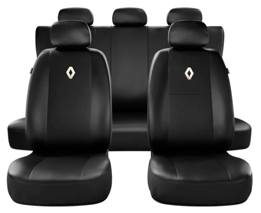Funda de asiento de cuero sintético/eco cuero