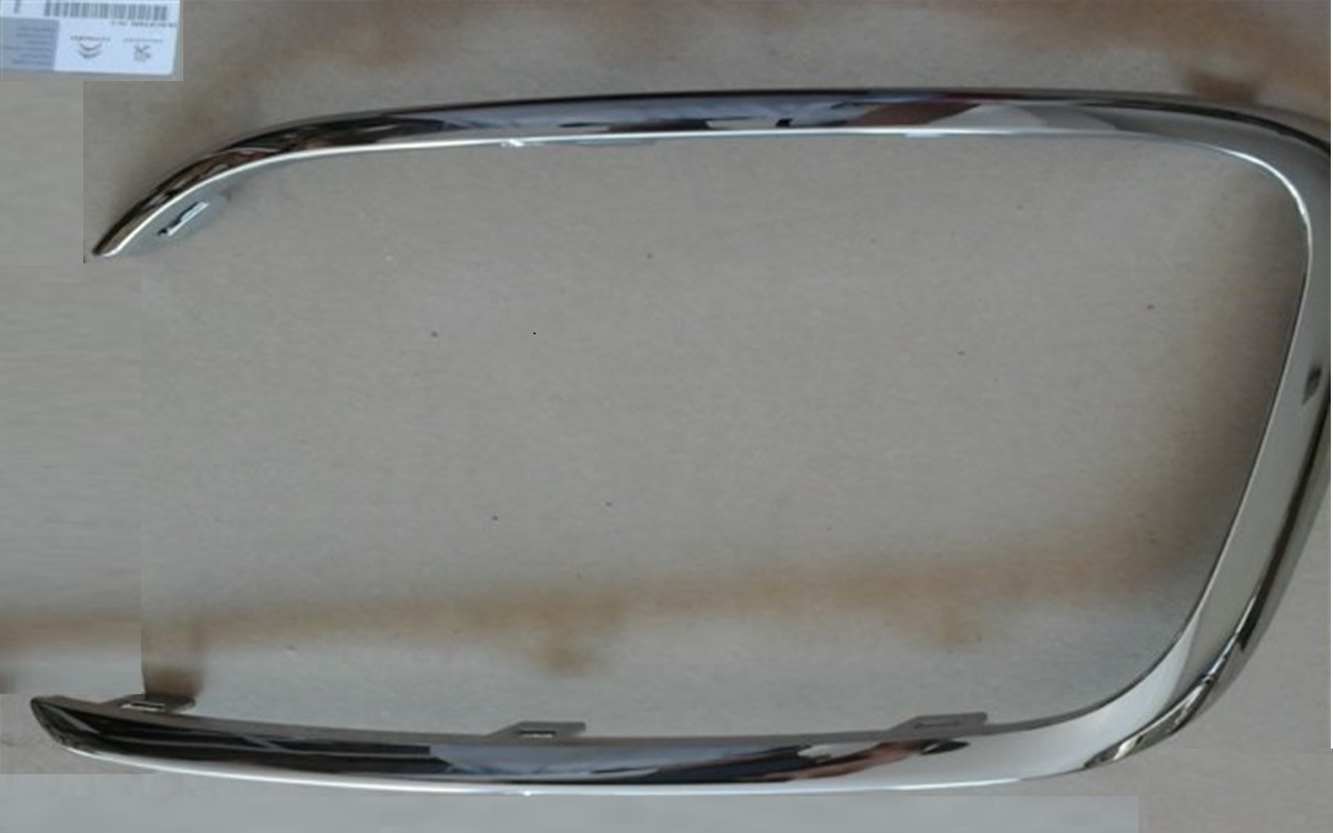 Moldura cromada contorno tapa de caminero izquierdo
