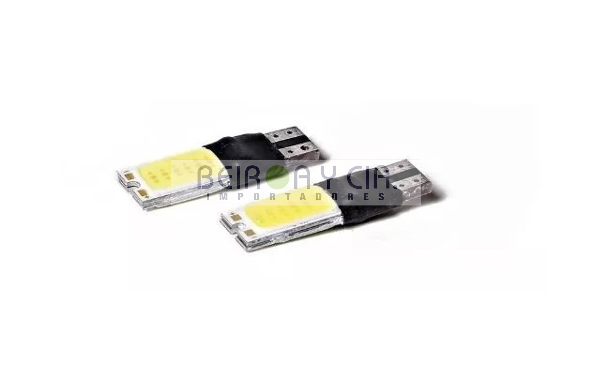 LAMP. LED 12V C/IMPRESO T10 COB CANBUS