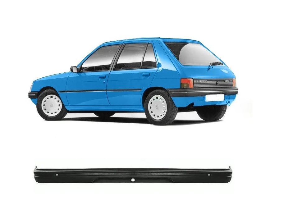PARAGOLPE TRASERO PEUGEOT 205 PLASTICO [RETOV]