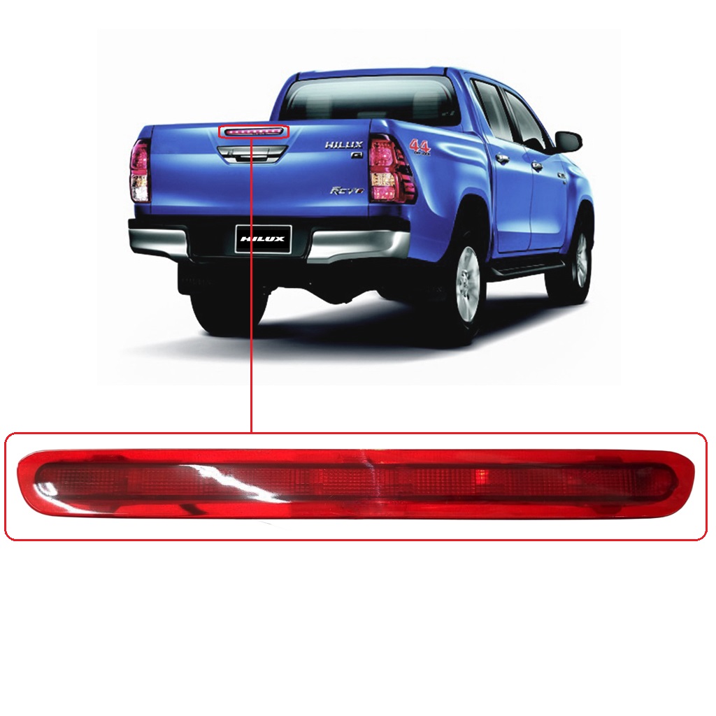 Faro Tercera Luz De Freno Toyota Hilux 2016 2019 Revo