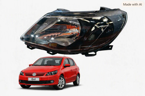 Semioptica Delantera Volkswagen Gol G5 09/13 Izquierda F Neg