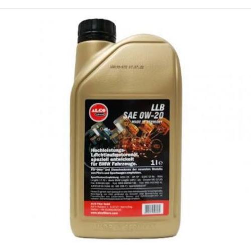ACEITE ALCO 1LT 0W20 GERMANY SINTETICO ENVASDO ORIGEN API-SP ACEA-C5 ILSAC GF-6A