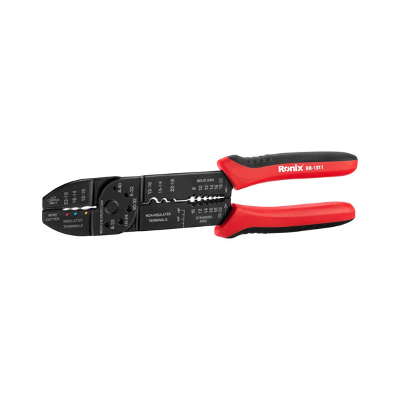 ALICATE PELA CABLE Y APRIETA TERMINALES