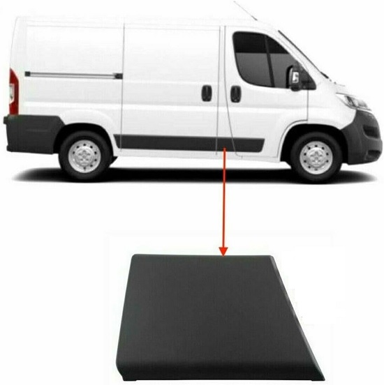 MOLDURA MONTANTE ENTRE PUERTA DELANTERA Y LATERAL DERECHA PEUGEOT BOXER III [TAKSIM GROUP]