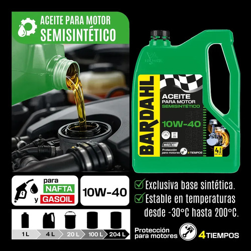 Filtro + Aceite 10 W 40 Volkswagen Suran 1.6 Nafta
