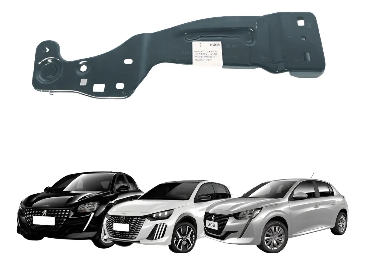 FRENTE BAJADA DERECHO PEUGEOT 208 2021 EN ADELANTE CHAPA [ORIGINAL PSA]