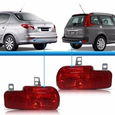 FARO ANTINIEBLA PEUGEOT 207 TRASERO IZQUIERDO 4 PUERTAS BREAK FITAM [VALEO]