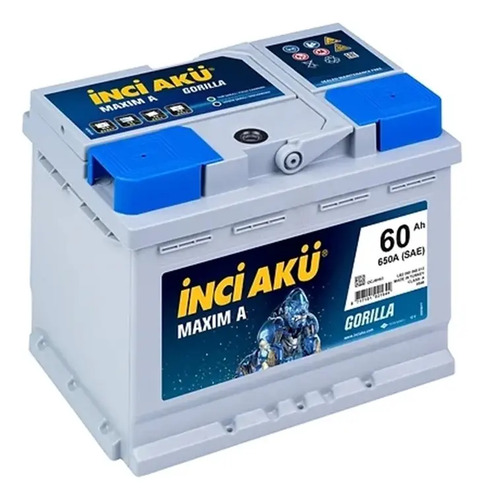 Bateria Inci Aku 100a (60ah) Gtia 3 Años Colocacion Gratis