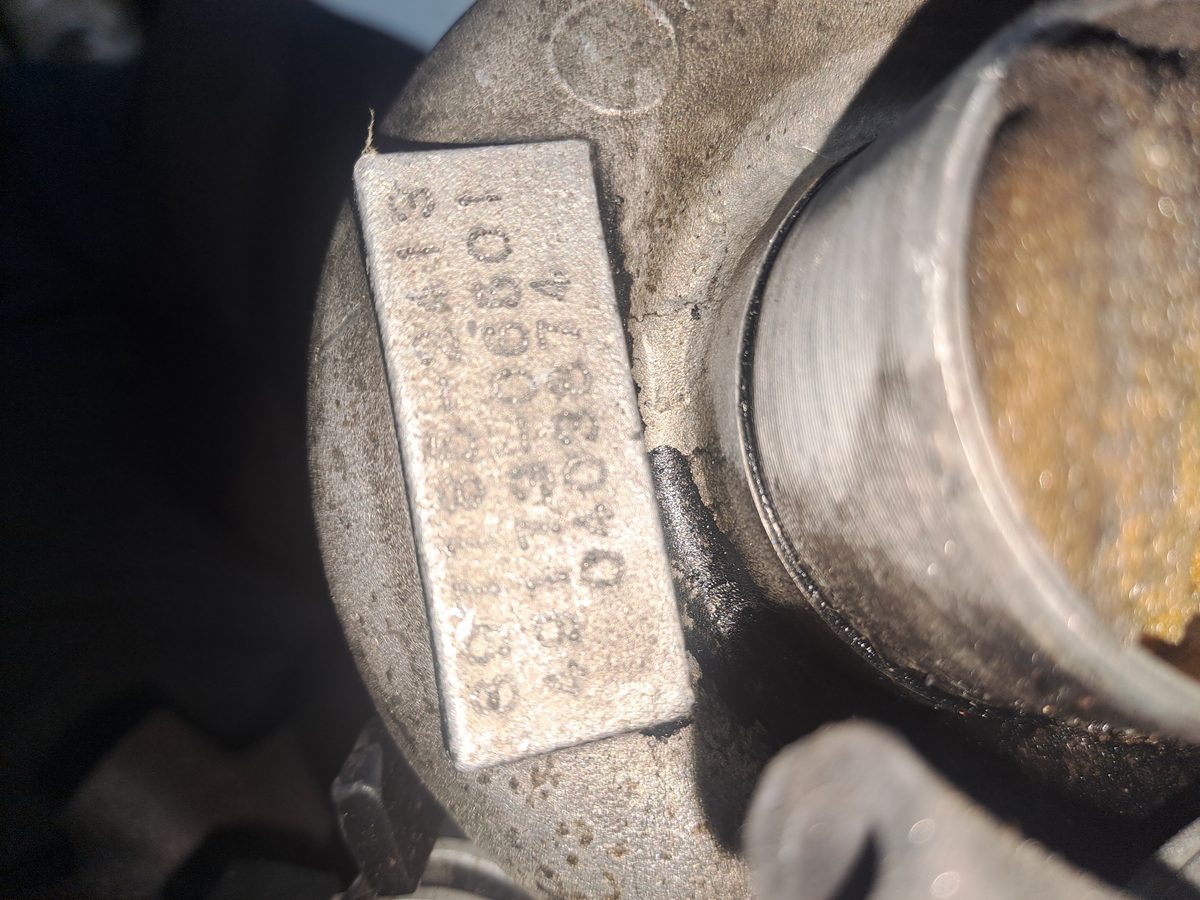 Turbocompresor Chevrolet Meriva 2003-2008 1.7 16V CDTI 1.7L 74kW 4917306601
