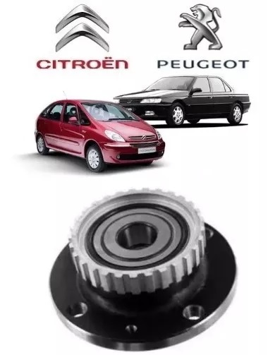 RULEMAN RUEDA TRASERA PEUGEOT 306 CON CORONA DE ABS MARCA HIPPER [HIPPER]