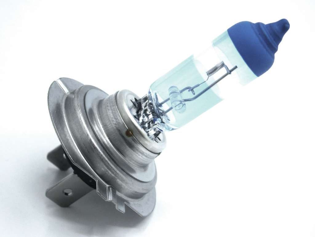 LAMPARA H7 12V 55W + 80% AZUL