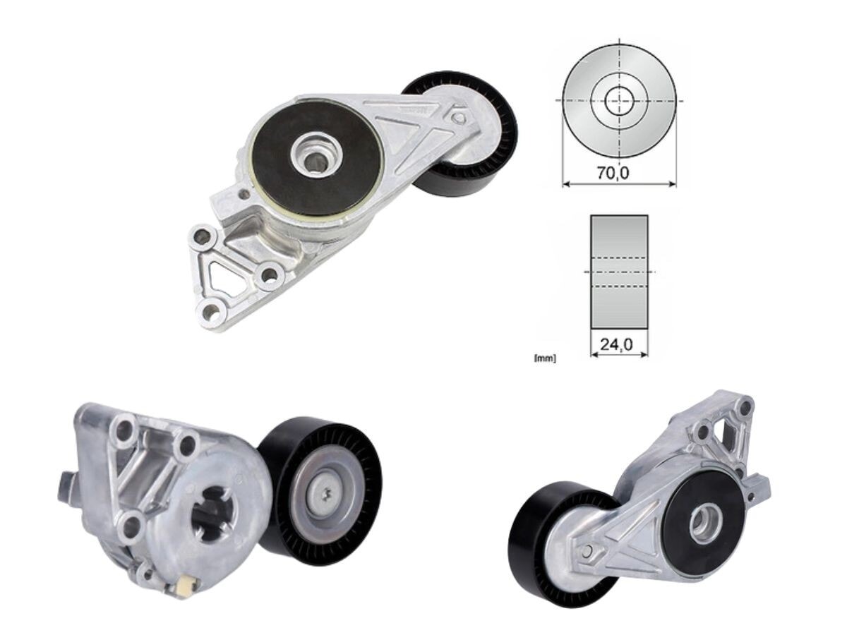 Tensor de correa de accesorios