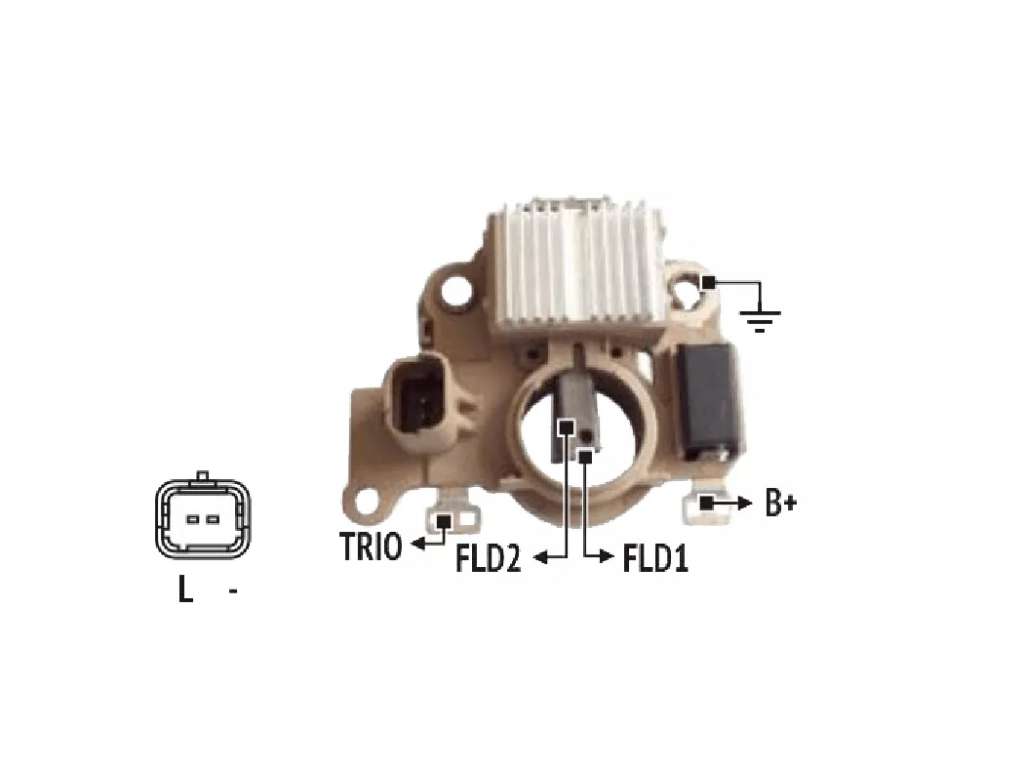 REGULADOR ALTERNADOR MITSUBISHI RE CLIO 1.5