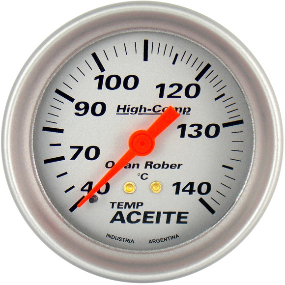TERMOMETRO DE ACEITE ESCALA: 40-140°C CAPILAR: 2MTS GRIS