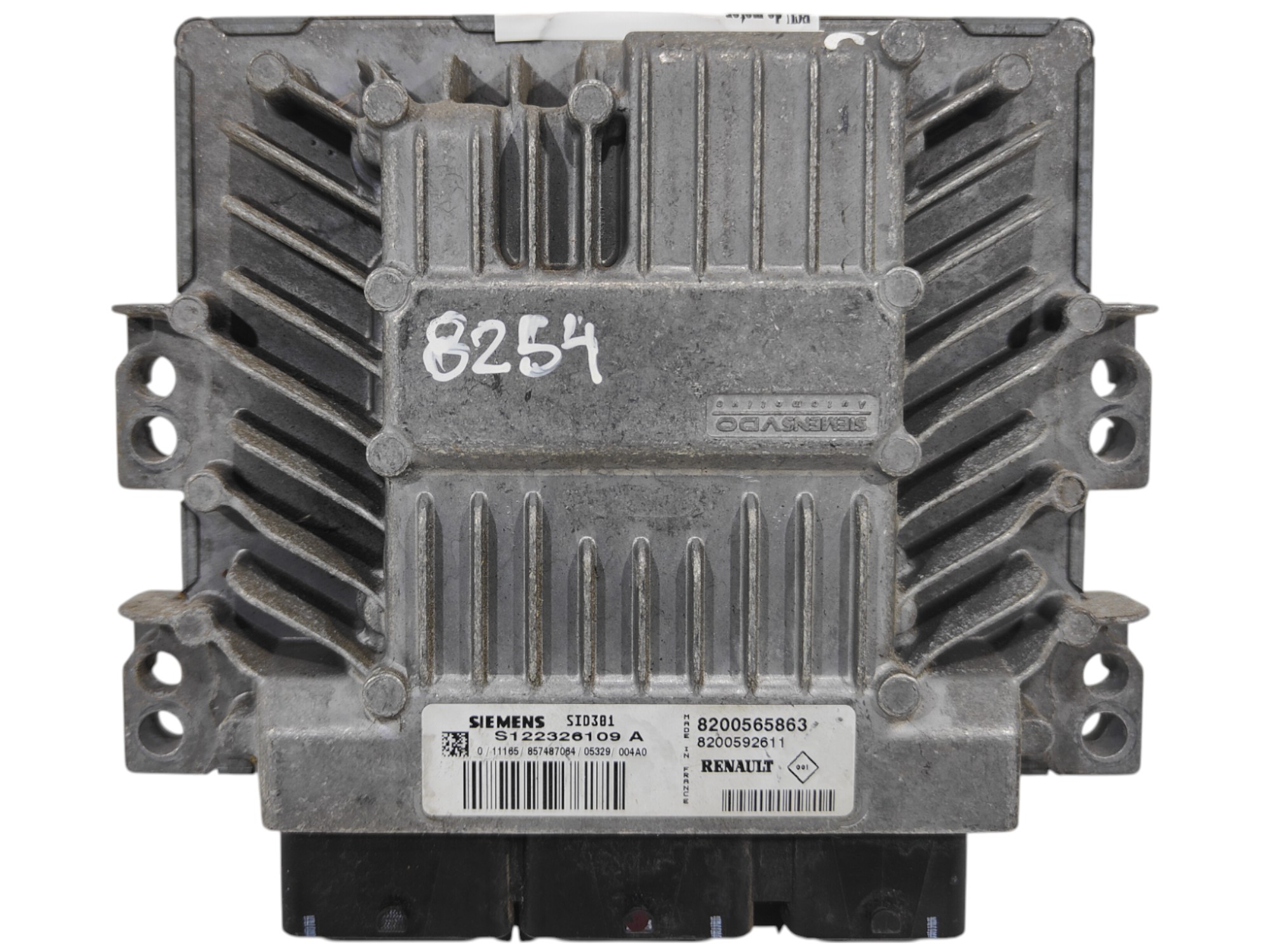 ECU de motor Renault MEGANE II 1.5 DCI 105CV , Ref: 8254-K3B4
