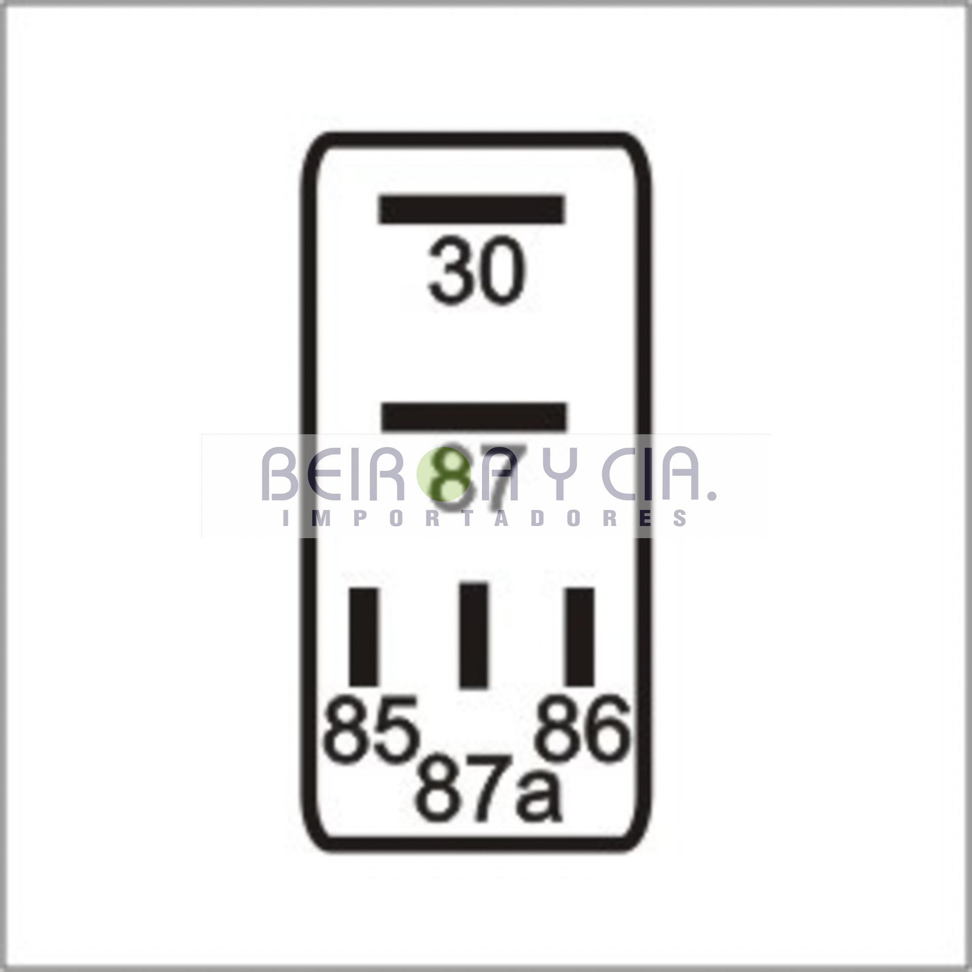 RELAY DNI 0228 24V T INVERSOR 20/10A C/DIODO
