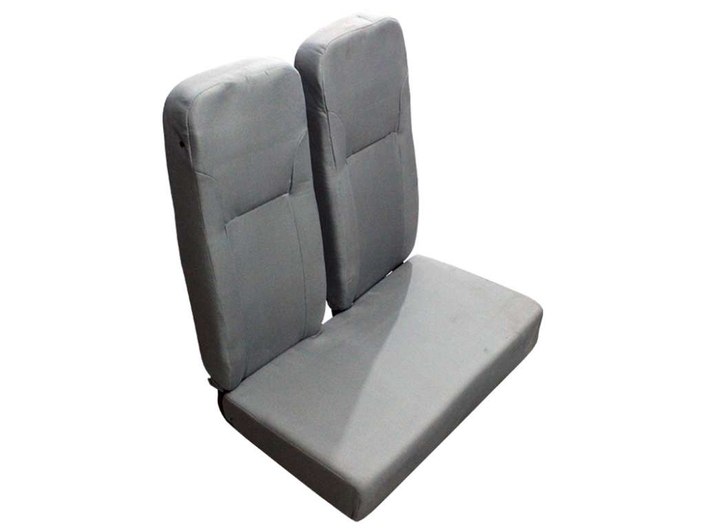 ASIENTO TRASERO UNIV. 2 PERSONAS GRIS