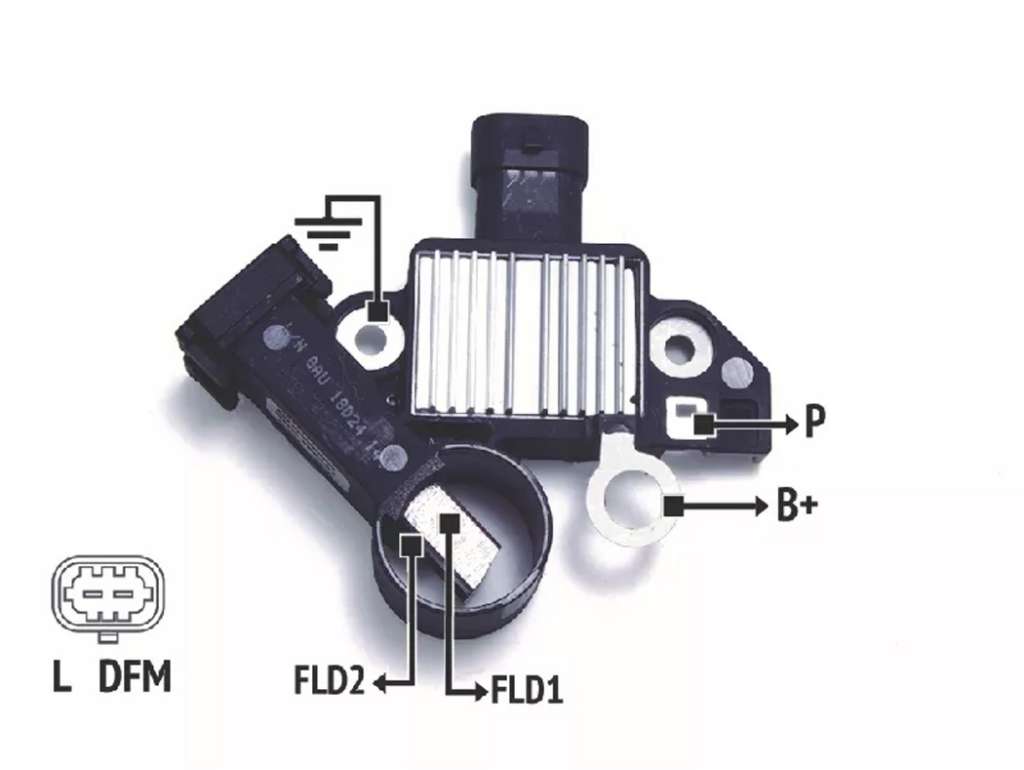 REGULADOR ALTERNADOR DELCO GM CAPTIVA