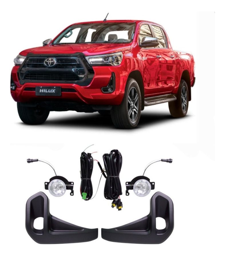 Kit Camineros Toyota Hilux 2021 A 2024 Halógenos