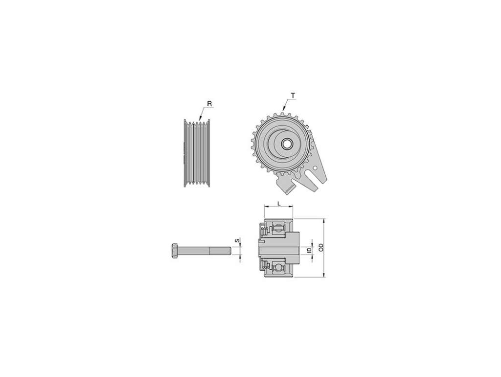 RULEMAN TENSOR GM ASTRA/VECTRA 2.0 16V