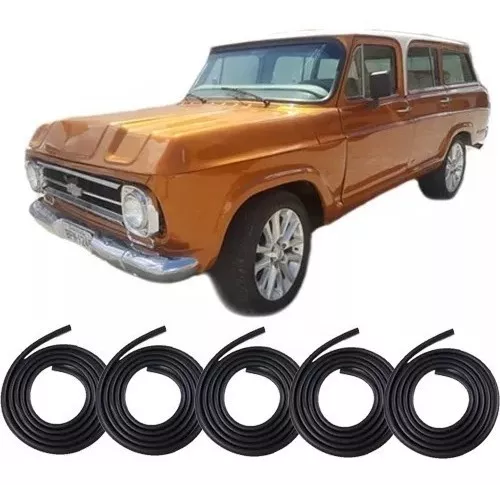 Kit De Sellado De Goma 4 Puertas Y Maletero Veraneio – Hasta 1984