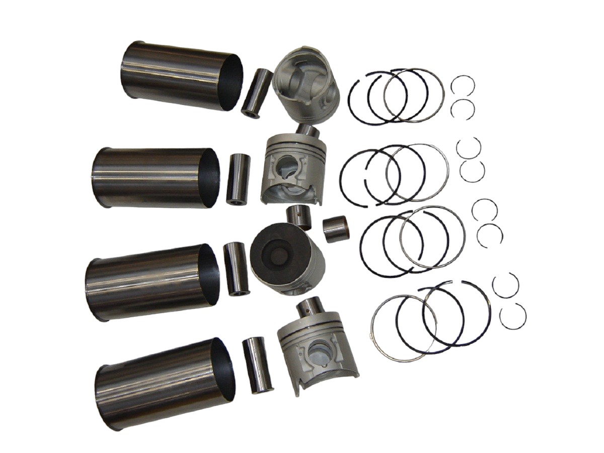CAMISA/PISTON/PERNO/AROS JAC 2.8T 34MM CAMARA REDONDA *JGO 4