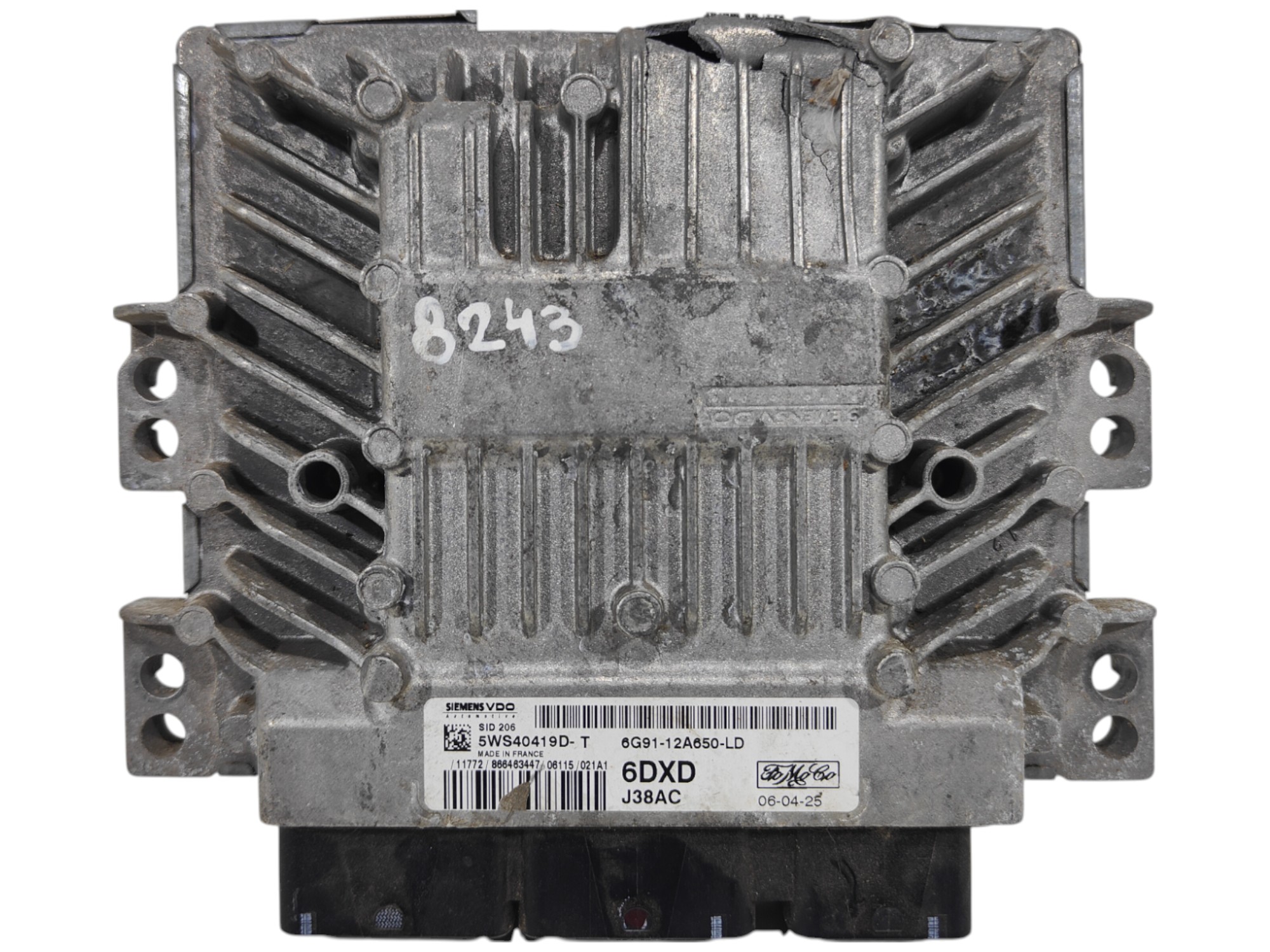 ECU de motor Ford S max 1.8 TdCi 2006, Ref: 8243-K3A8