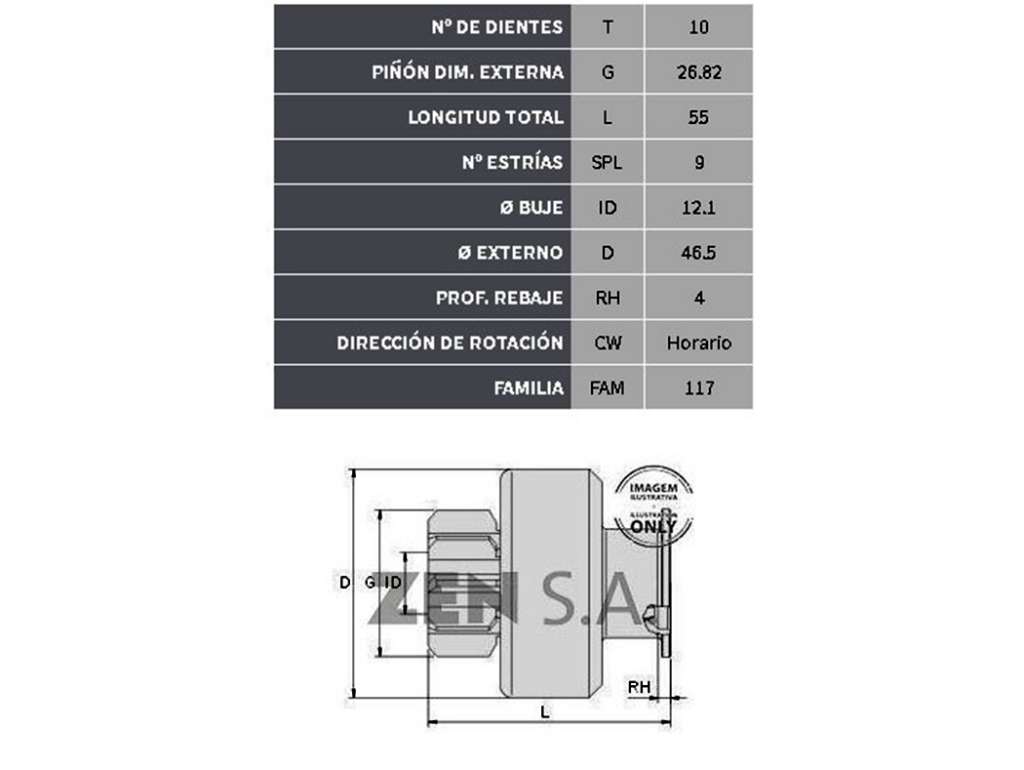 BENDIX LUCAS FO ESCORT ZETEC
