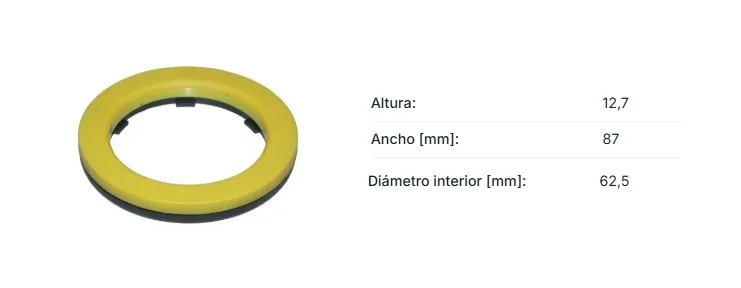 Rulemán de torreta de amortiguador delantero