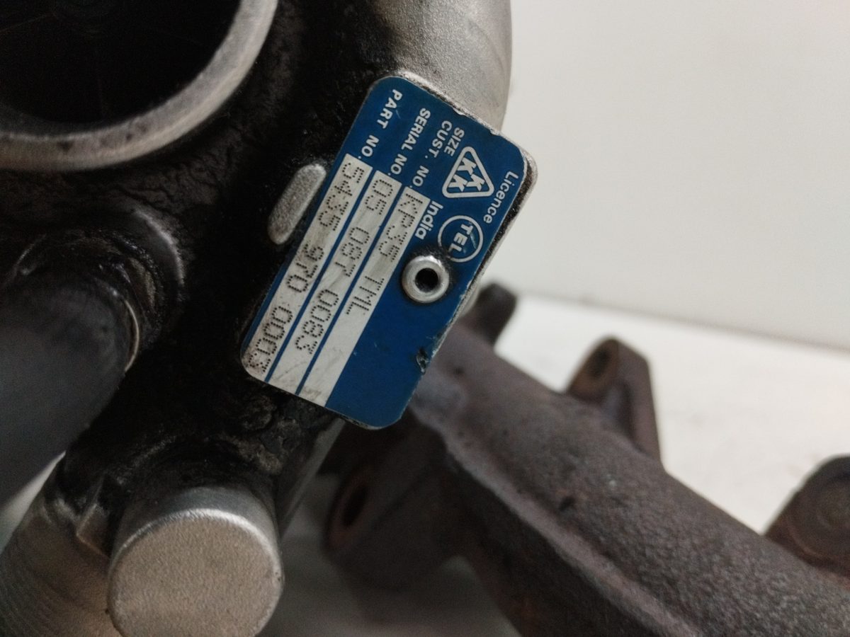 Turbocompresor Citroën C3 1995-2010 1.4 HDi 1.4L 50kW 5435970003