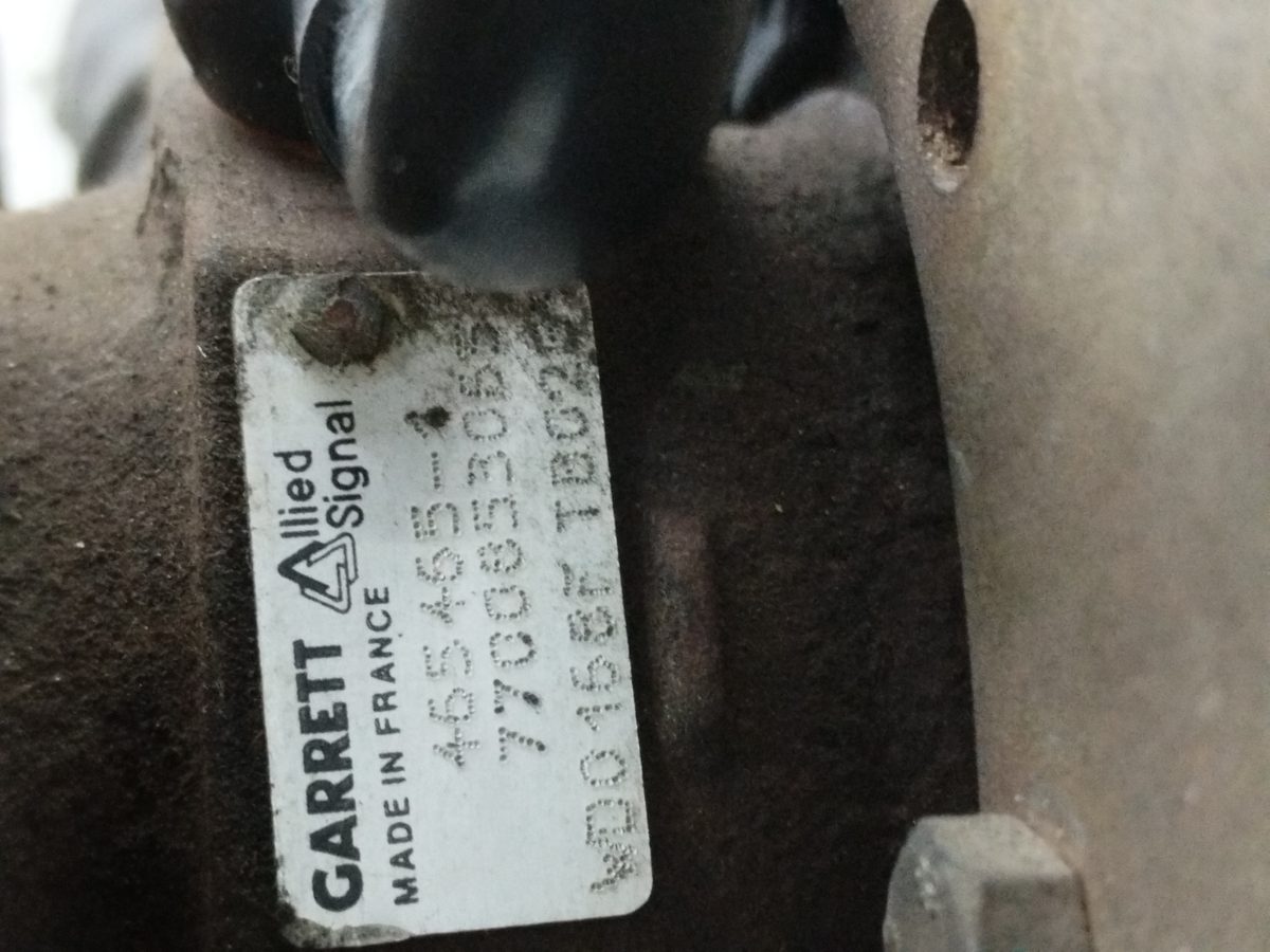 Turbocompresor Renault 19 Hatchback (B/C53) 1988-Actualidad TD 1.9L 47kW 7700853065