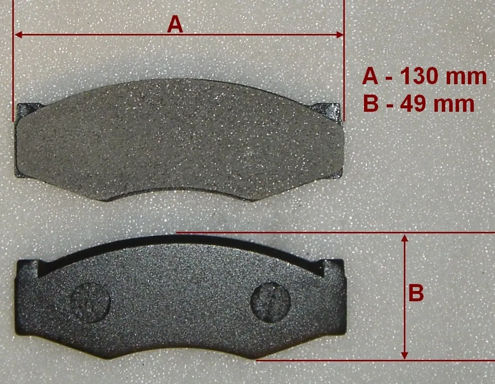 PASTILLAS DEL NISSAN 720 (S/SENSOR) BREMSI