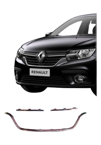 Molduras Careta Renault Logan Sandero Cromadas