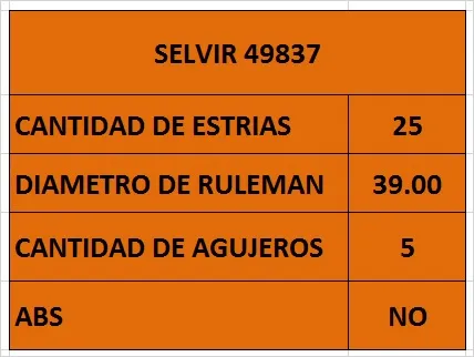 MAZA RUEDA DEL FIAT FASTBACK 23 GSP