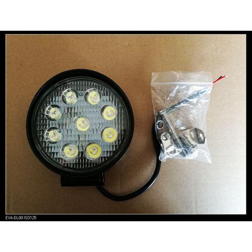 FARO CAMINERO REDONDO 10 LED 9X3W LED 10-30V SPOT 50MM
