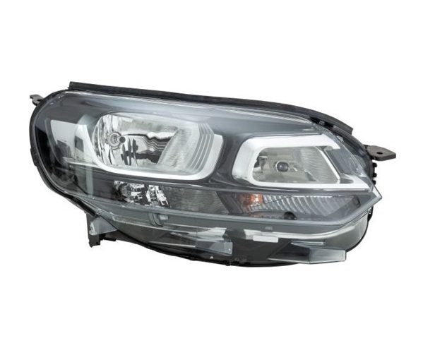 SEMIOPTICA DER. M/ELECTRICO C/MOTOR (H1/H1/H7) -TYC