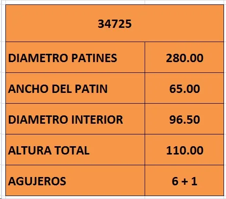 Campana de freno