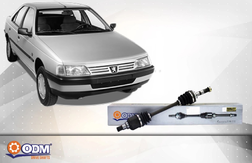 SEMIEJE PEUGEOT 405 DIESEL LADO IZQUIERDO [ENERTEK]