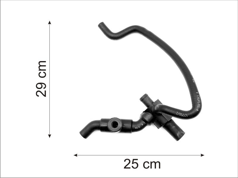 CAÑO AGUA RENAULT 19 RT 1.7 REFORMA PARA BULBO CP6466 [DISTRIBUIDORA SUR]