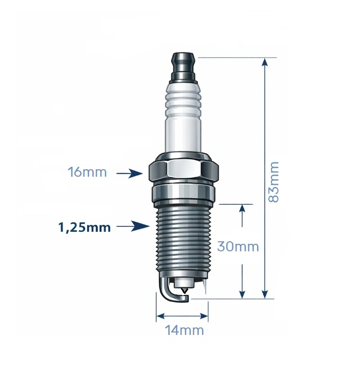 BUJIA PTR5A-13 (D/PLATINO) TORCH